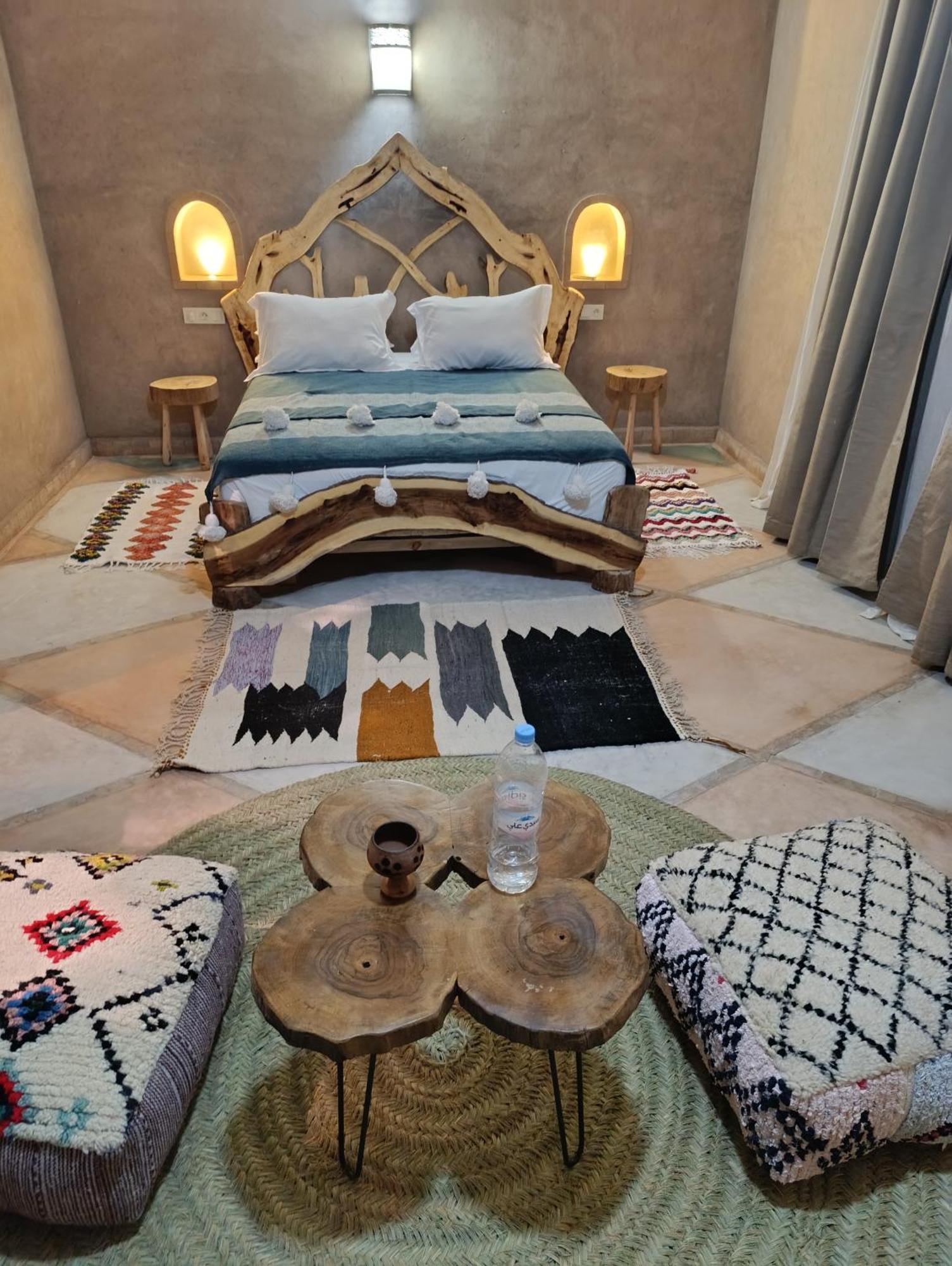 Riad Al Maktoub Maison D'Hotes Ecologique Marraquexe Exterior foto